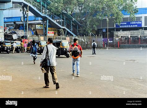 Goregaon Railway Station Mumbai Maharashtra India Asia Stock Photo - Alamy