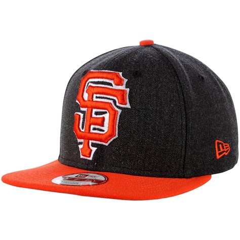 San Francisco Giants New Era Logo Grand 9FIFTY Adjustable Hat - Black