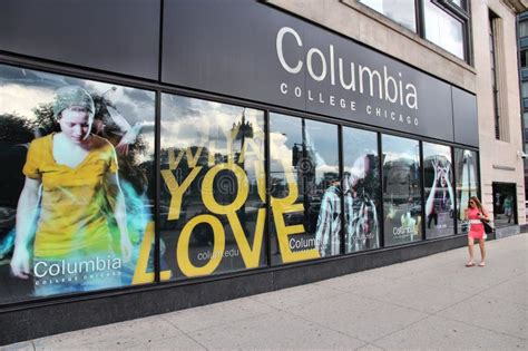 Columbia College, Chicago editorial image. Image of media - 43278260