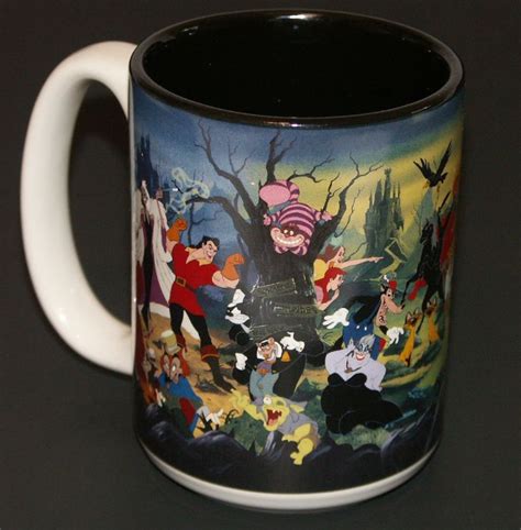 Disney Store Disney Villains Mug Coffee Cup - Rare | Disney coffee mugs ...