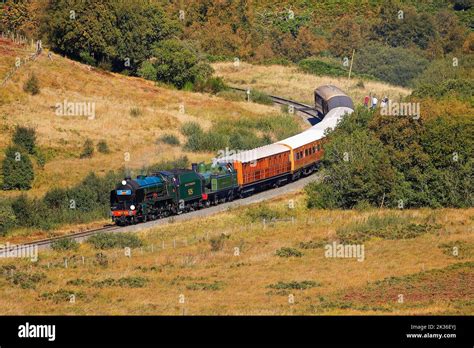 North Yorkshire Moors Railway Stock Photo - Alamy