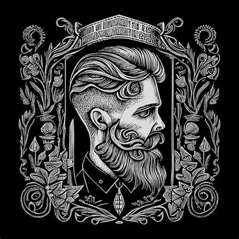 Premium Vector | Crafting a classic the art of barbershop logo design in 2023 | Digital art ...