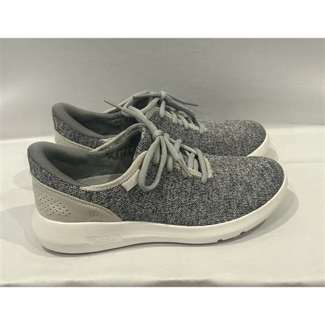 Kizik | Shoes | Kizik Madrid Womens Size 7 Gray Blue Eco Knit Hands Free Slip On Shoes | Poshmark