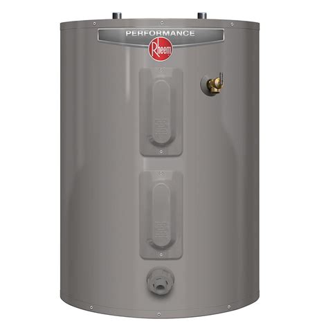 Rheem Performance 30 Gal. Short 6 Year 4500/4500-Watt Elements Electric ...