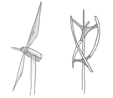 Wind Turbine Drawing at PaintingValley.com | Explore collection of Wind ...