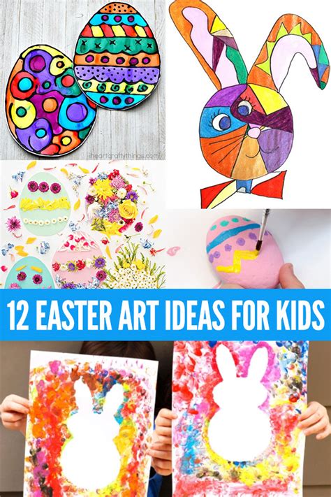 12 Easter Art Ideas for Kids: Projects for Pre, K + School Age Kids