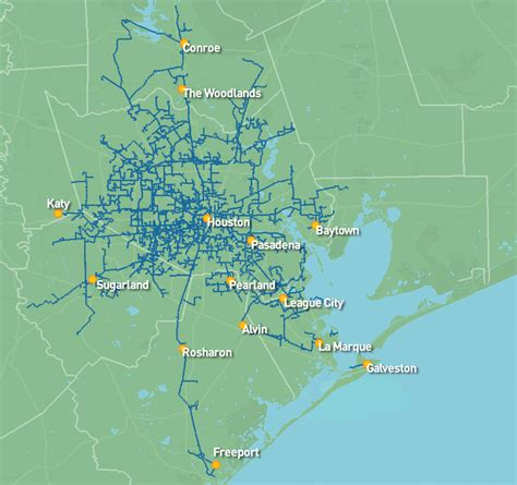 Texas Fiber Optic Map - Printable Maps