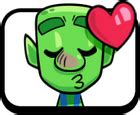 Clash royale goblin emote