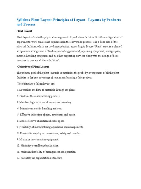 1613938959om Module 2 Plant Layout Principles of Layout Product and ...