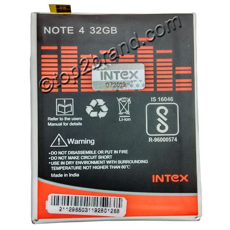 XIAOMI REDMI NOTE 4X Battery By Intex