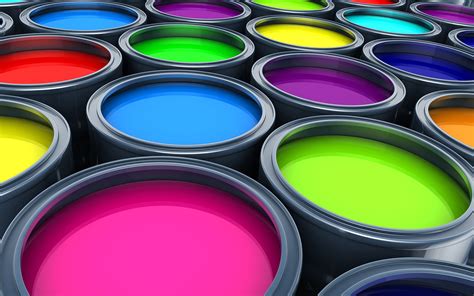 Download wallpapers paint cans, multicolored paint, 3D art, paint, creative, cans for desktop ...