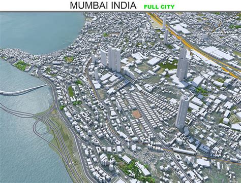 3D model Mumbai City India VR / AR / low-poly | CGTrader