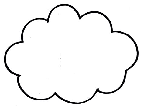 Cloud Outline - ClipArt Best