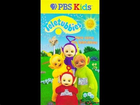 Teletubbies Here Come The Teletubbies Vhs 1999