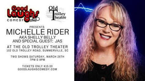 Michelle Rider, aka Shelly Belly, and Jas at Old Trolley Theatre in ...