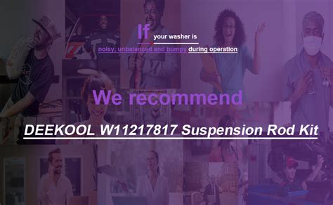 Amazon.com: 2023 Upgraded W11217817 W11159470 W11226768 Washer Suspension Rod Kit, 26.5 in ...