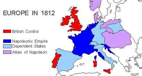 Map Of Europe Napoleonic Wars - Guenna Holly-Anne