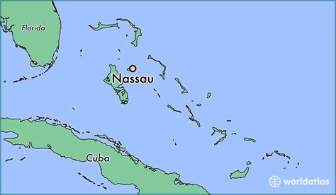 Map Of Nassau Bahamas - Map Of The World