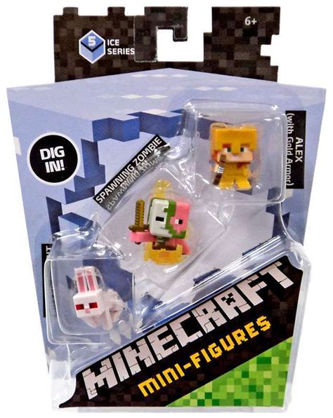 Minecraft Series 5 Triple Pack Mini Figures | Minecraft Merch