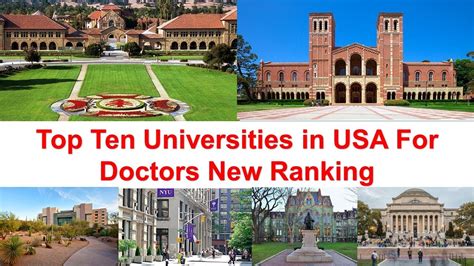 Top 10 Universities in USA For Doctors New Ranking | Mayo Clinic School of Medicine - YouTube