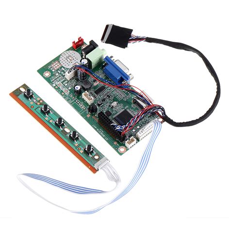 LED Driver Board Kit Single 1CH 6-bit 40P 0.5mm Pitch for 1366x768 Resolution Notebook Screen ...