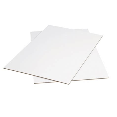 White Cardboard Sheets