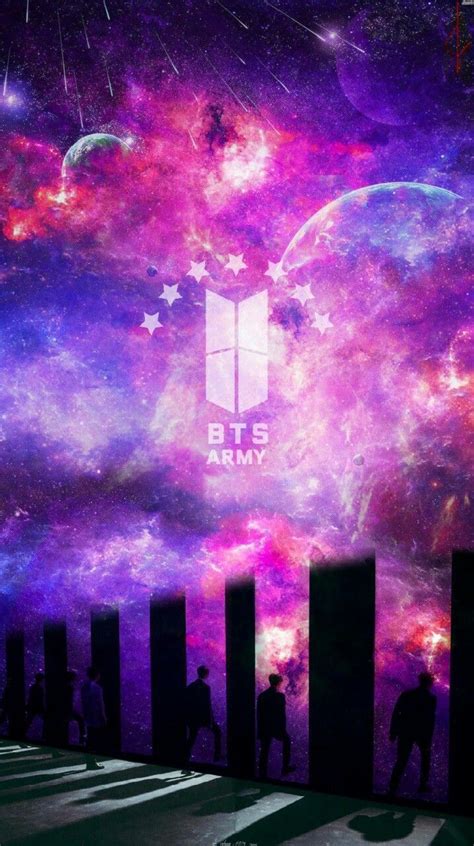 Bts Purple Wallpaper Hd : BTS Logo wallpaper | Bts, Northern lights ...