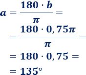 Calculadora para pasar de grados a radianes y viceversa