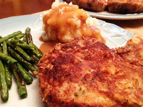 Old-Fashioned Breaded Pork Chops recipe from A Gouda Life