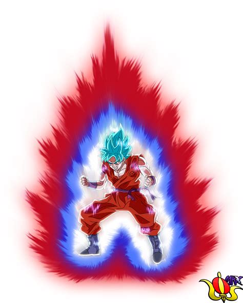 Goku SSJB Kaioken Render by Madmaxepic on DeviantArt