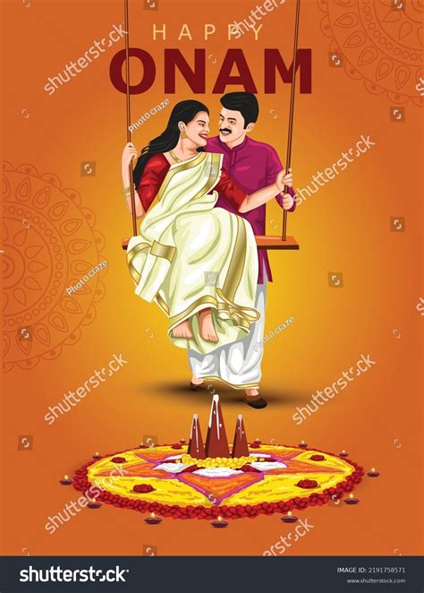 185 Onam Pookalam Posters Images, Stock Photos & Vectors | Shutterstock