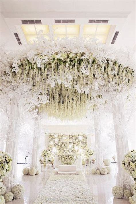 30 White Wedding Ideas That's Turly Timeless | Deer Pearl Flowers