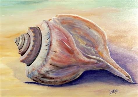 She Sells Seashells: pt. 4 – Research ... | Seashell painting, Shell paintings, Ocean art