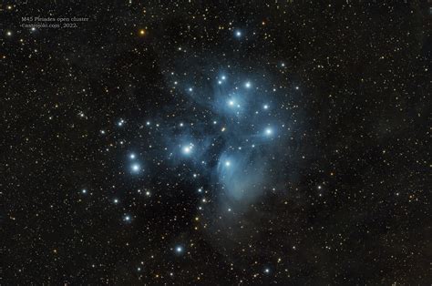 M45 Pleiades (Seven Sisters) – astrojolo