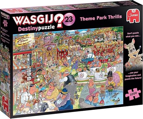 Jumbo, Wasgij, Destiny 23 Theme Park, Puzzles for Adults, 1,000 Piece : Amazon.co.uk: Toys & Games