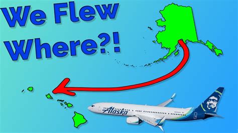 Alaska to Hawaii on Alaska Airlines - YouTube