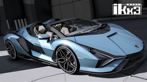 Lamborghini Sian Roadster 2021 [Add-On | Extras] - GTA5-Mods.com