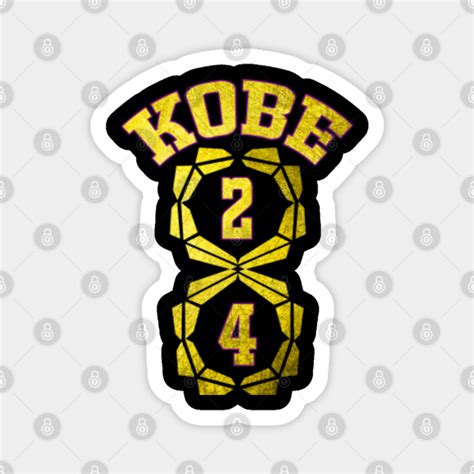 kobe 8 24 - Kobe Bryant - Magnet | TeePublic