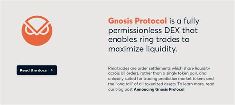 Gnosis Protocol Exchange – Reviews, Trading Fees & Cryptos (2024) | Cryptowisser