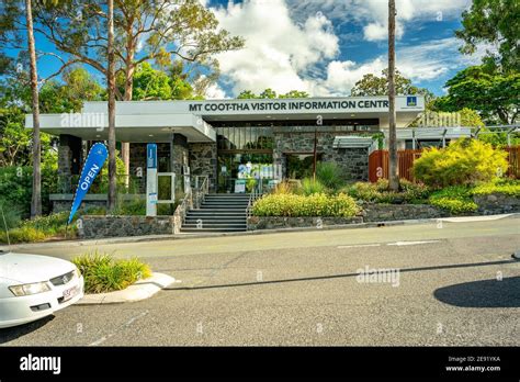 Brisbane, Australia - Entrance to the Mount Coot-Tha botanic gardens ...