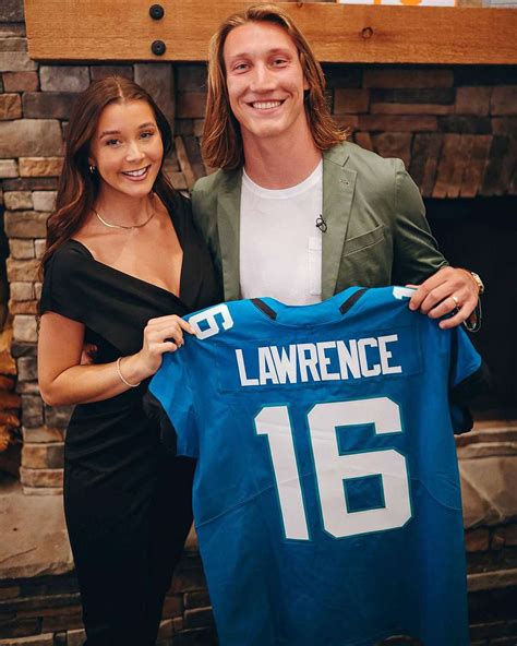 Trevor Lawrence's Wife Celebrates Selection to Jacksonville Jaguars