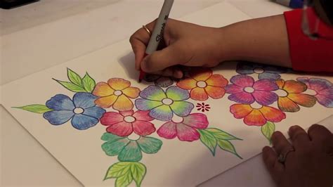 Pencil Drawing Table Lamp Design Drawing With Colour - Table Lamp Idea