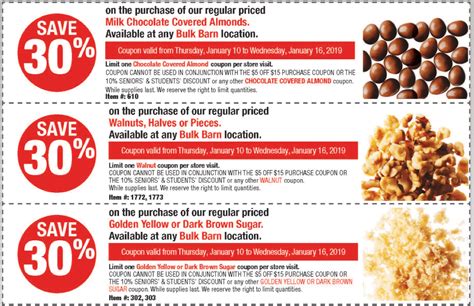 Bulk Barn Canada Coupons: Save $5 Off your Total Purchase of $15 + 30% off Select Items ...