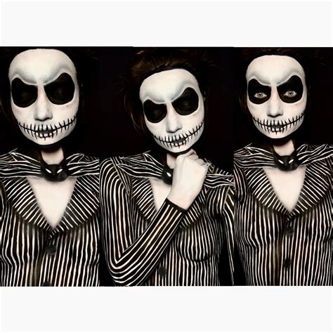 Jack Skellington body/face paint