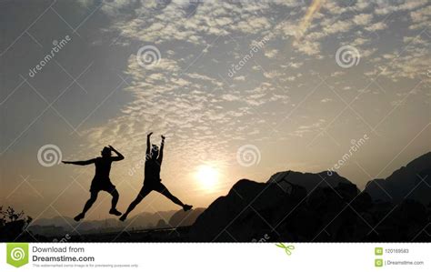 Sunrise Jumping in Tam Coc, Vietnam Stock Image - Image of tamcoc ...