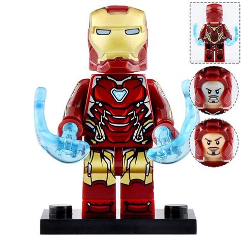 Minifigure Iron Man Mark 85 Avengers EndGame Marvel Super Heroes ...