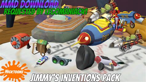 MMD Download - Jimmy Neutron's Inventions Pack 1.6 by TheHomingBlueStar on DeviantArt