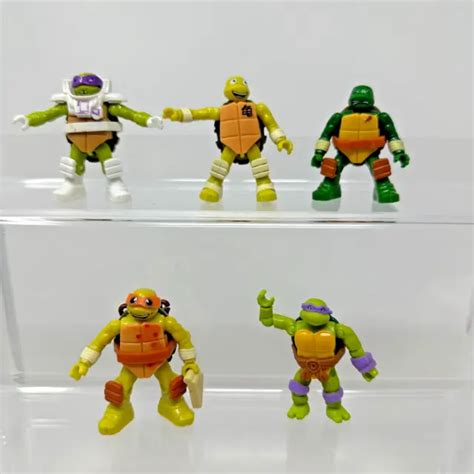 MEGA BLOKS TEENAGE Mutant Ninja Turtles Figures £18.95 - PicClick UK