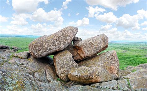 Mountain landscape, boulders — Stock Photo © kharlamova_lv #8274648