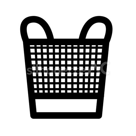 Laundry basket 176110 - Free Download - silhouetteAC